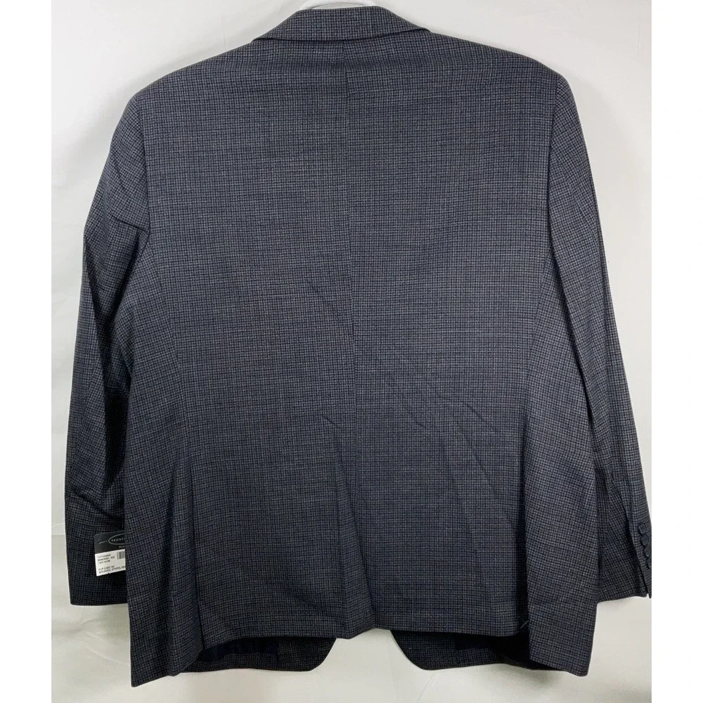 NWT Men's Pronto Uomo Platinum Pup‎ Executive Sport Coat Jacket Navy Brown 44 S